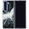 DC Comics Batman Dark Knight Rises Poster Galaxy Z Fold7 Clear Case