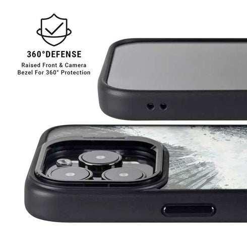 DC Comics Batman Dark Knight Rises Poster iPhone 14 Pro Kickstand Case