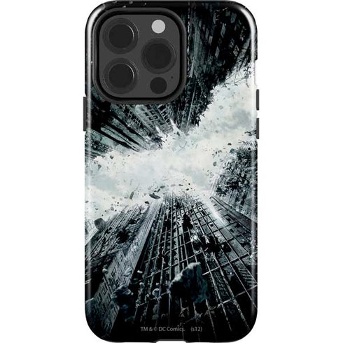 DC Comics Batman Dark Knight Rises Poster iPhone 15 Pro Impact Case