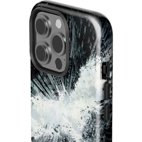DC Comics Batman Dark Knight Rises Poster iPhone 15 Pro Impact Case
