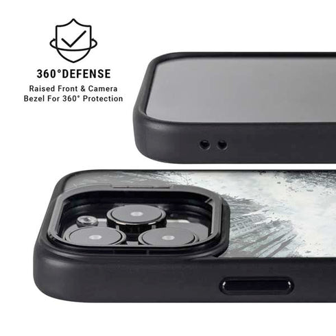 DC Comics Batman Dark Knight Rises Poster iPhone 15 Pro Kickstand Case