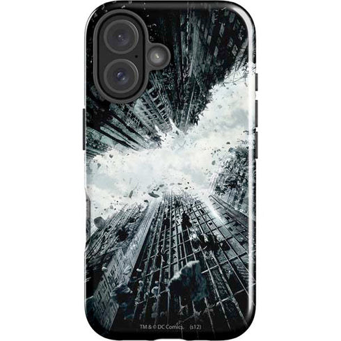 DC Comics Batman Dark Knight Rises Poster iPhone 16 Impact Case