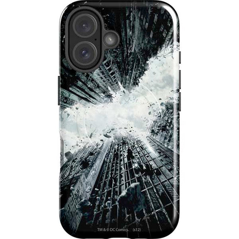 DC Comics Batman Dark Knight Rises Poster iPhone 16 Magsafe Impact Case