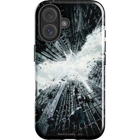 DC Comics Batman Dark Knight Rises Poster iPhone 16 Plus Impact Case