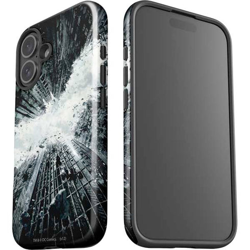 DC Comics Batman Dark Knight Rises Poster iPhone 16 Plus Impact Case