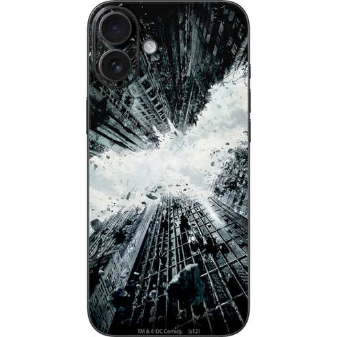 DC Comics Batman Dark Knight Rises Poster iPhone 16 Plus Skin