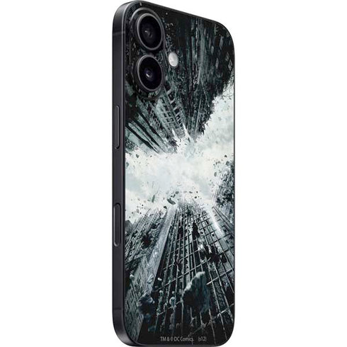 DC Comics Batman Dark Knight Rises Poster iPhone 16 Plus Skin