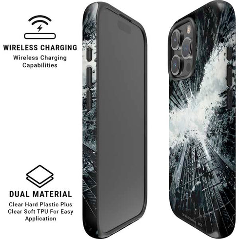 DC Comics Batman Dark Knight Rises Poster iPhone 16 Pro Magsafe Impact Case