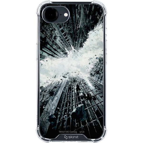 DC Comics Batman Dark Knight Rises Poster iPhone 16e Clear Case