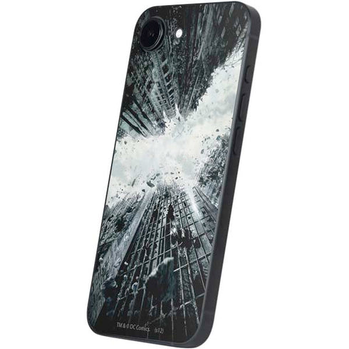 DC Comics Batman Dark Knight Rises Poster iPhone 16e Skin