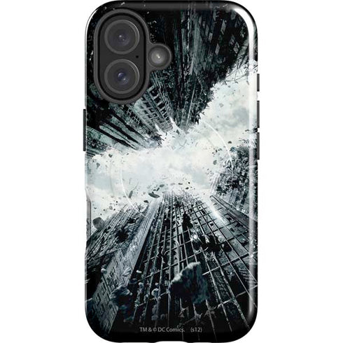 DC Comics Batman Dark Knight Rises Poster iPhone 17 Magsafe Impact Case