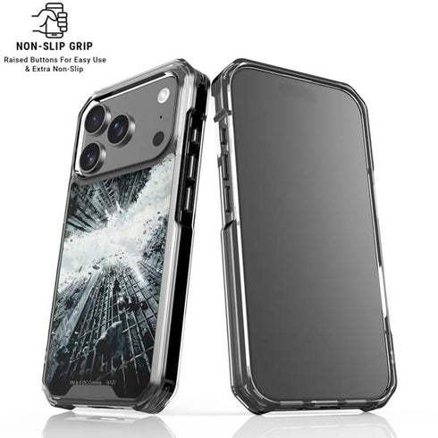 DC Comics Batman Dark Knight Rises Poster iPhone 18 Pro Clear Case