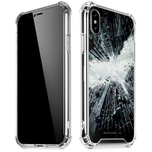 DC Comics Batman Dark Knight Rises Poster iPhone X/XS Clear Case