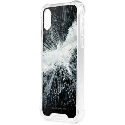 DC Comics Batman Dark Knight Rises Poster iPhone XS Clear Case