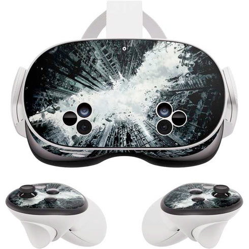 DC Comics Batman Dark Knight Rises Poster Meta Quest 3S Skin