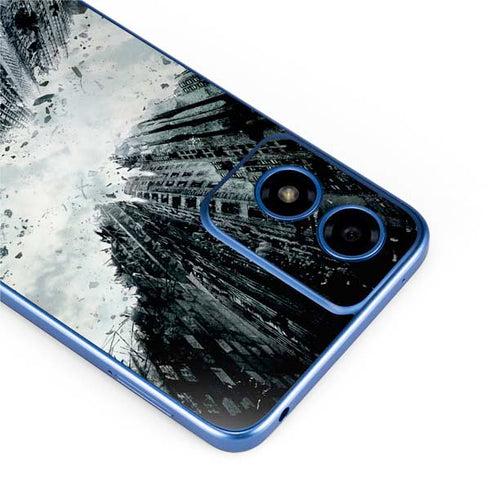 DC Comics Batman Dark Knight Rises Poster Moto G Play 4G (2024) Skin