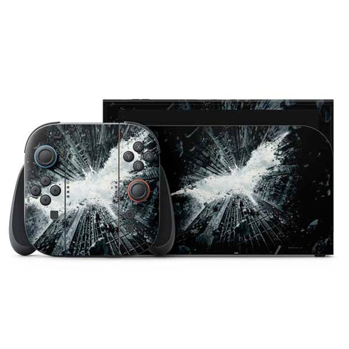 DC Comics Batman Dark Knight Rises Poster Nintendo Switch 2 (2025) with Joy-Con Skin