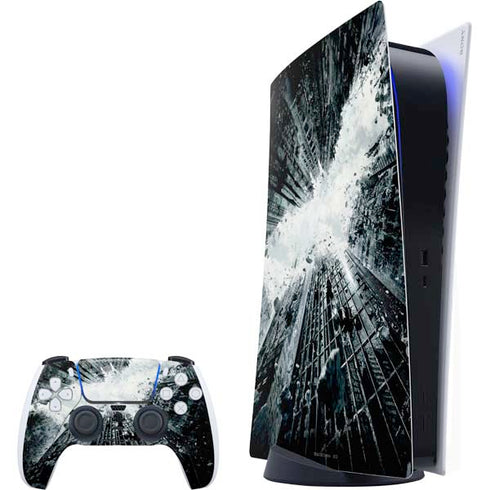 DC Comics Batman Dark Knight Rises Poster PlayStation PS5 Skins