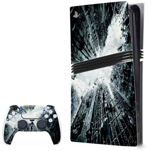 DC Comics Batman Dark Knight Rises Poster PlayStation PS5 Skins