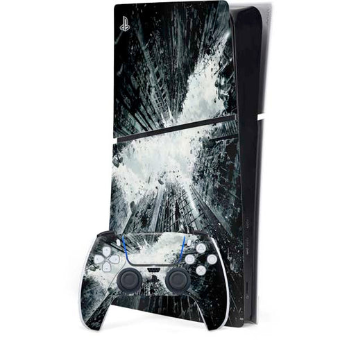 DC Comics Batman Dark Knight Rises Poster PlayStation PS5 Skins