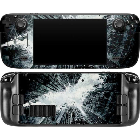 DC Comics Batman Dark Knight Rises Poster Steam Deck Handheld Gaming Computer OLED Skin