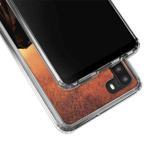 DC Comics Batman Begins Art Galaxy A21 Clear Case