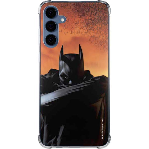 DC Comics Batman Begins Art Galaxy A55 5G Clear Case