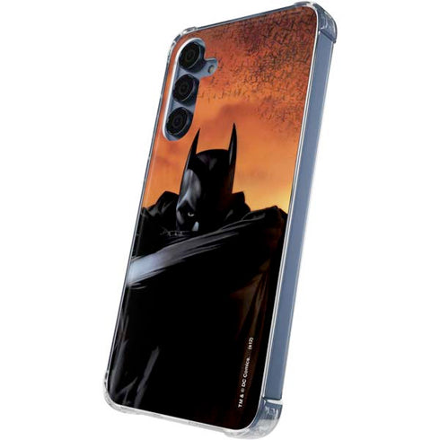 DC Comics Batman Begins Art Galaxy A55 5G Clear Case