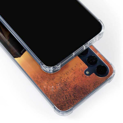 DC Comics Batman Begins Art Galaxy A55 5G Clear Case