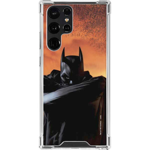 DC Comics Batman Begins Art Galaxy S23 Ultra Clear Case