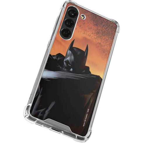 DC Comics Batman Begins Art Galaxy S24 FE Clear Case