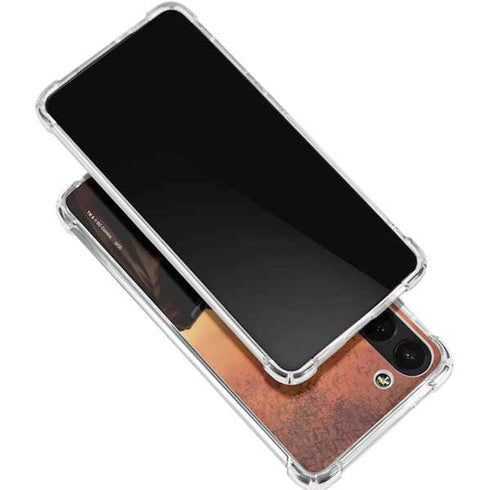 DC Comics Batman Begins Art Galaxy S24 FE Clear Case