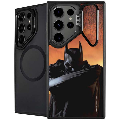 DC Comics Batman Begins Art Galaxy S24 Ultra Kickstand Case