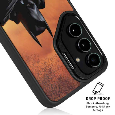 DC Comics Batman Begins Art Galaxy S25 Ultra Kickstand Case