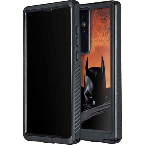 DC Comics Batman Begins Art Galaxy S24 Ultra Waterproof Case