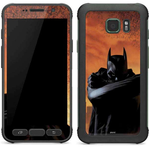 DC Comics Batman Begins Art Galaxy S7 Active Skin