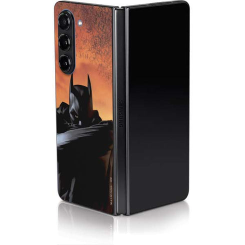 DC Comics Batman Begins Art Galaxy Z Fold5 5G Skin