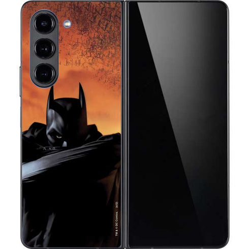 DC Comics Batman Begins Art Galaxy Z Fold5 5G Skin