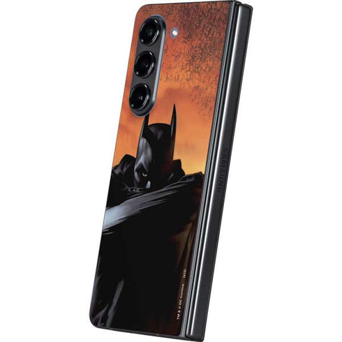 DC Comics Batman Begins Art Galaxy Z Fold5 5G Skin