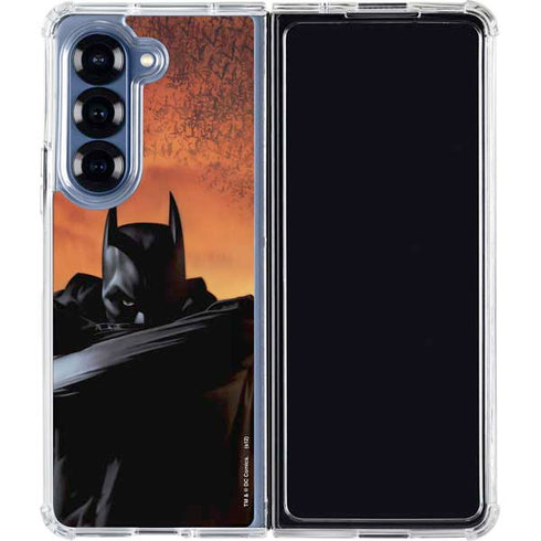 DC Comics Batman Begins Art Galaxy Z Fold6 Clear Case