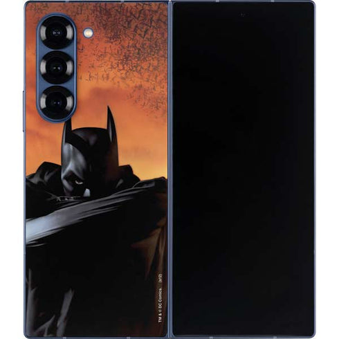 DC Comics Batman Begins Art Galaxy Z Fold6 Skin