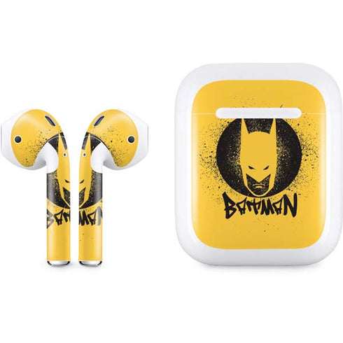 DC Comics Batman Graffiti Art Apple AirPods Skin
