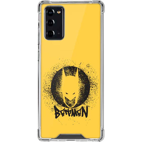 DC Comics Batman Graffiti Art Galaxy Note20 5G Clear Case