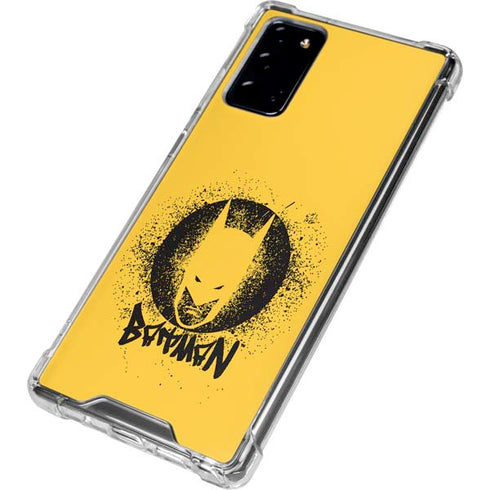 DC Comics Batman Graffiti Art Galaxy Note20 5G Clear Case
