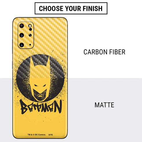 DC Comics Batman Graffiti Art Galaxy S20 Plus Skin