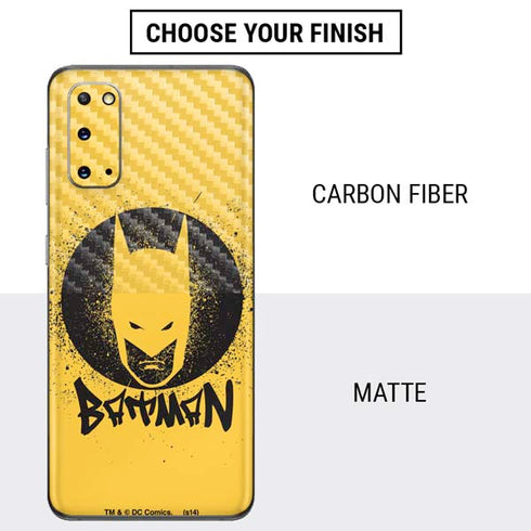DC Comics Batman Graffiti Art Galaxy S20 Skin