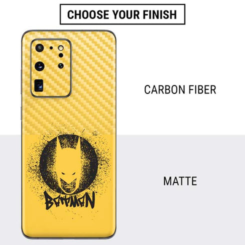 DC Comics Batman Graffiti Art Galaxy S20 Ultra 5G Skin