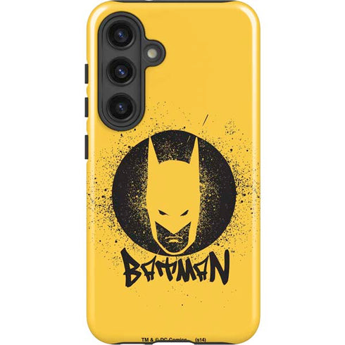 DC Comics Batman Graffiti Art Galaxy S25 Impact Case