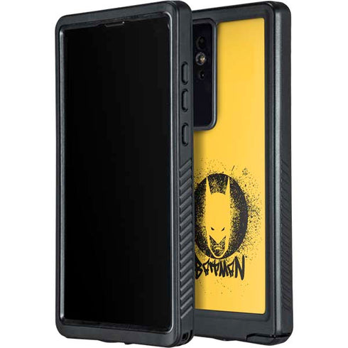 DC Comics Batman Graffiti Art Galaxy S24 Ultra Waterproof Case