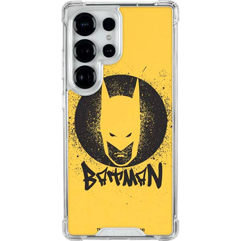 DC Comics Batman Graffiti Art Galaxy S25 Ultra Clear Case